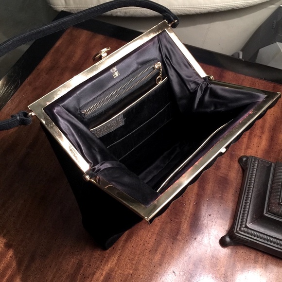 Lewis Antelle Pure virgin wool & cashmere vintage bag Wednesday Vibe 50’s - Picture 3 of 8